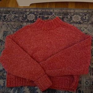 Woman’s Urban Outfitters Pink Cropped Sweater